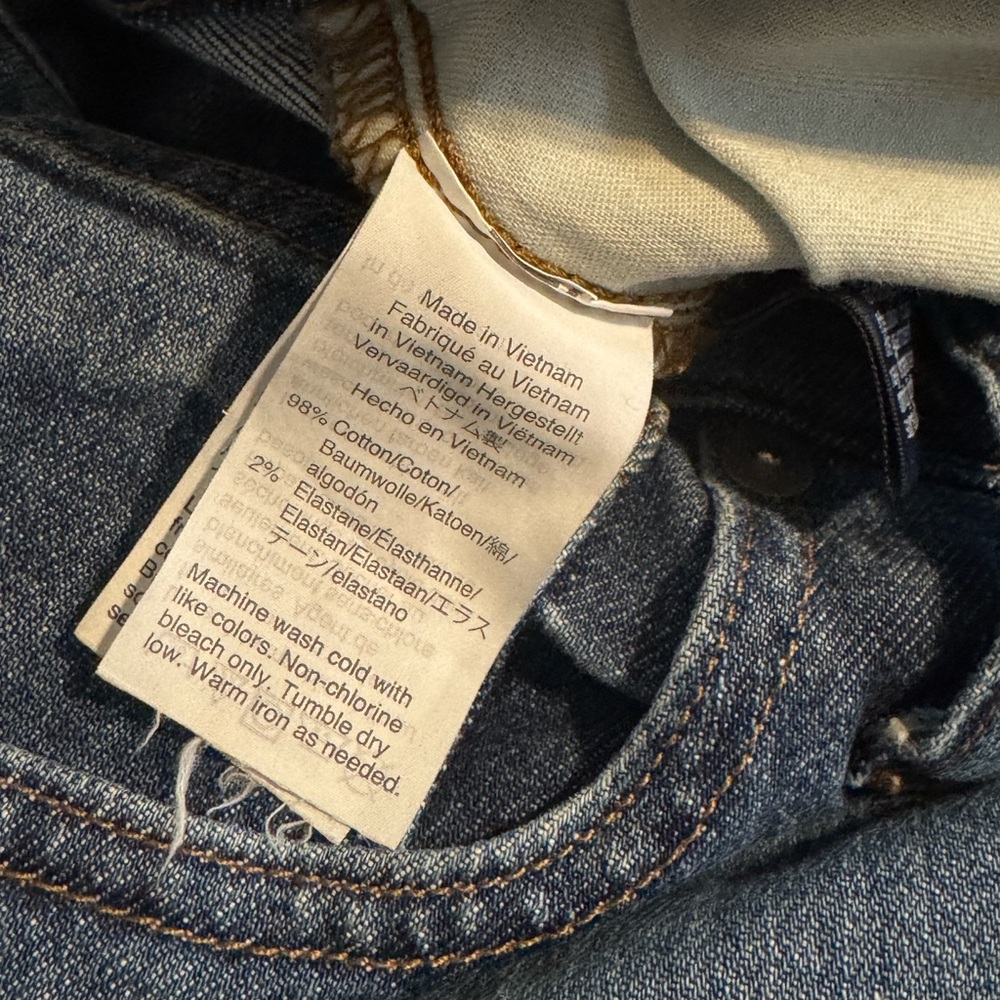 Madewell high rise, slim boyfriend jeans size 30 - Picture 13 of 13